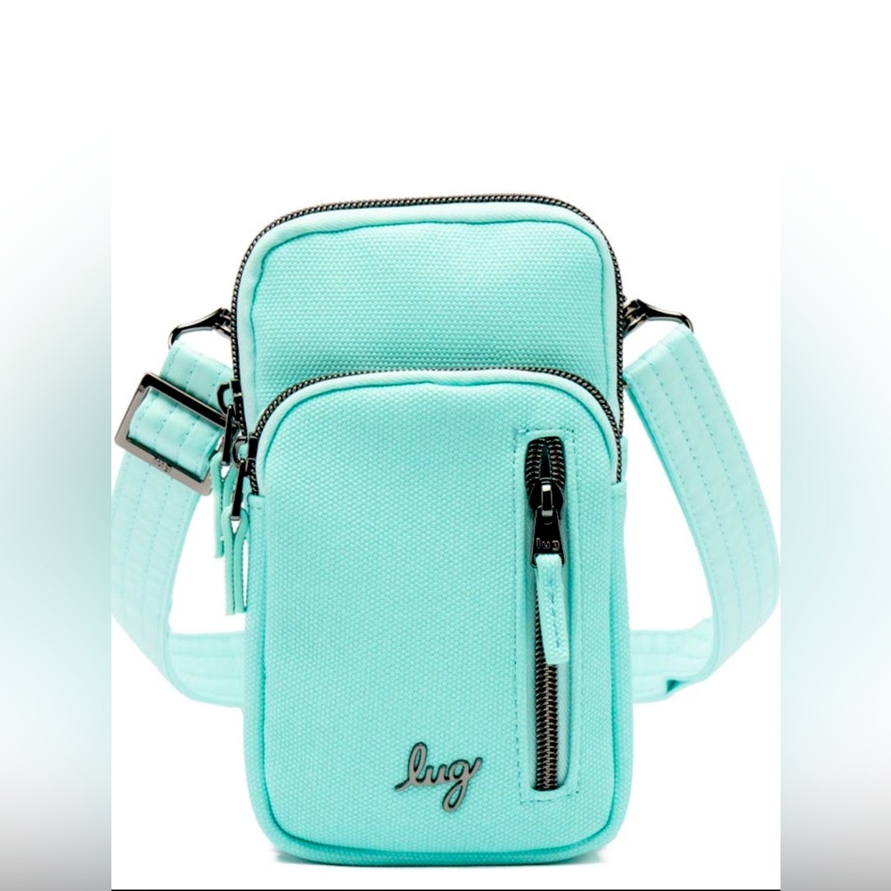 Lug Pitter Patter Matte Luxe VL Crossbody Aquamarine Belt Bag